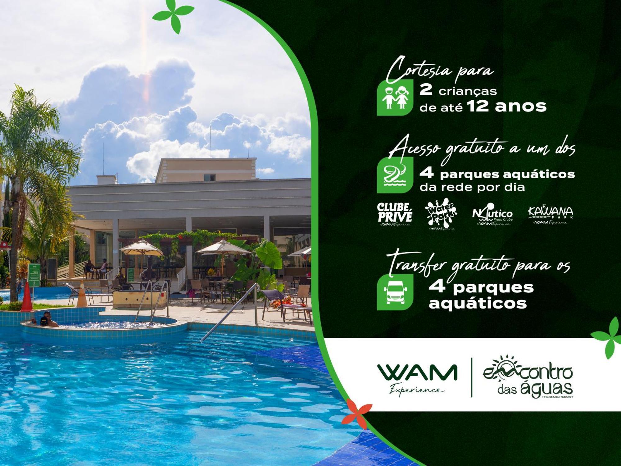 Encontro Das Aguas Thermas Resort By Wam Experience Caldas Novas Eksteriør billede